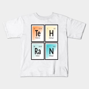 Tehran of Elements Kids T-Shirt